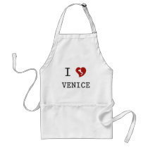 I Love Venice aprons by biscottimafia I Love Venice aprons