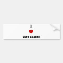 I Love Vent Farms Bumper Stickers