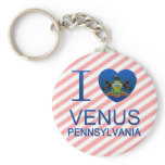 I Love Venus, PA keychains