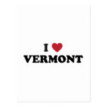 I Love Vermont Postcard