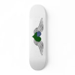 I Love Vermont Republic -wings Skate Decks