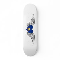 I Love Vermont -wings Skate Boards