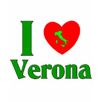 I Love Verona Italy t-shirts