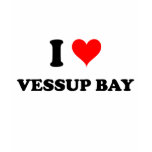 I Love Vessup Bay Virgin Islands t-shirts