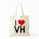 I Love VH Canvas Bags