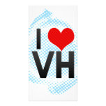 I Love VH Photo Card Template