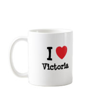 I love Victoria heart T-Shirt mugs by funnycustomtshirts I love Victoria heart T-Shirt mugs