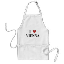 I Love Vienna aprons by teyes143 I Love Vienna aprons