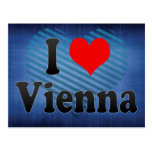 I Love Vienna, Austria Postcard