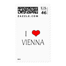 I Love Vienna postage by fullofNuts I Love Vienna postage