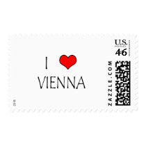 I Love Vienna postage by fullofNuts I Love Vienna postage