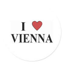 I Love Vienna stickers by teyes143 I Love Vienna stickers