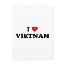 I Love Vietnam Post Cards