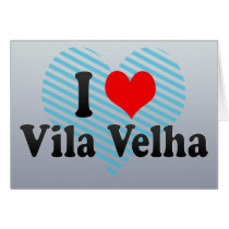 I Love Vila Velha, Brazil Card