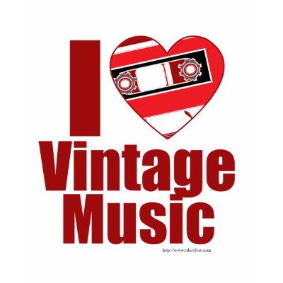 I love vintage music tee shirt by Anotherfort