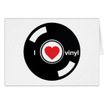 I Love Vinyl Card