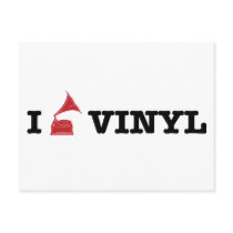 i love vinyl postcards by strk3 i love vinyl postcards