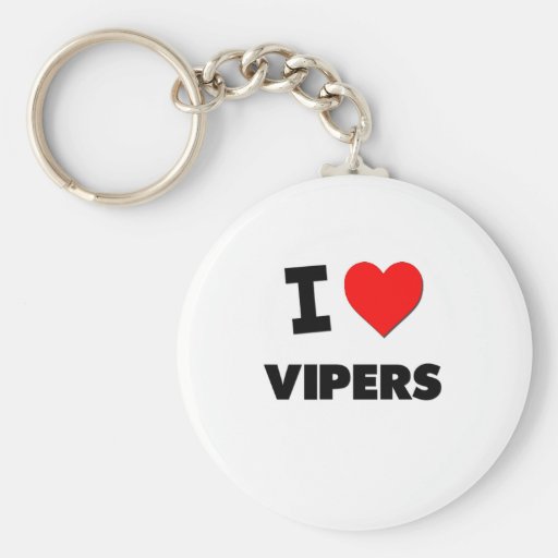 I love Vipers Key Chains