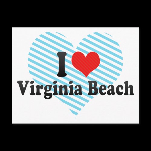 I Love Virginia Beach Post Card