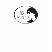 I Love Virginia Woolf Men's Tshirt by SymposiumGBI I Love Virginia Woolf Men's Tshirt