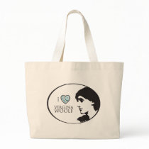 I Love Virginia Woolf Tote Bag