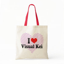 I Love Visual Kei Tote Bag