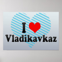 I Love Vladikavkaz, Russia Poster