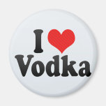 I Love Vodka Magnet