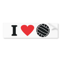 I love volleyball bumper stickers by TomaniacLines I love volleyball bumper stickers