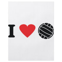 I love volleyball flyers