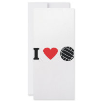 I love volleyball rack cards by TomaniacLines I love volleyball rack cards