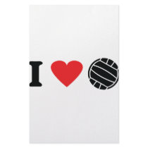 I love volleyball stationery by TomaniacLines I love volleyball stationery