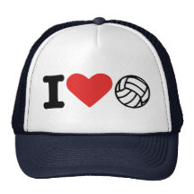 I love volleyball trucker hats