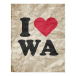 I LOVE WA posters