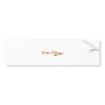 I Love Wake Village Texas Bumper Sticker