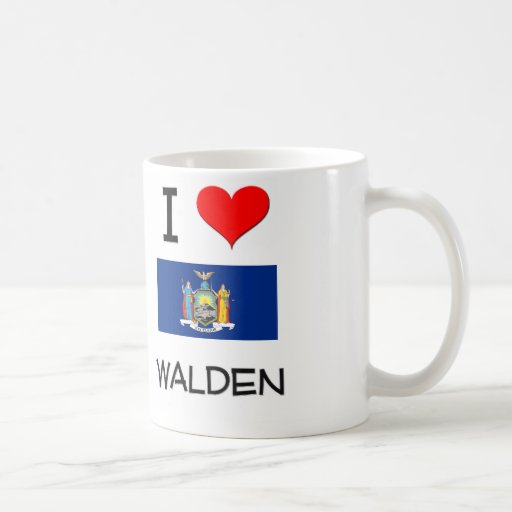 I Love Walden New York Mugs