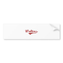 I Love Walters Oklahoma Bumper Sticker