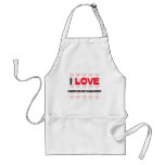I LOVE WAREHOUSE MANAGERS APRON