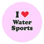 I love water sports stickers