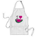 I Love Watermelon Apron