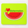 I Love Watermelon Mousepad