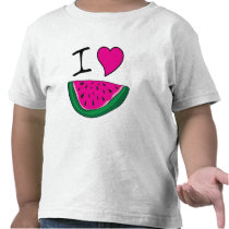 I Love Watermelon t-shirts