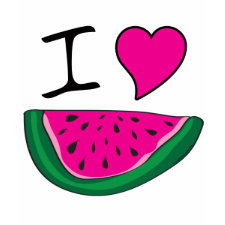 I Love Watermelon shirt