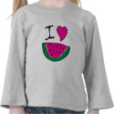 I Love Watermelon shirt
