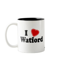 I Love Watford mugs by Rep_Yo_City I Love Watford mugs