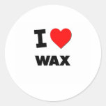 I love Wax Sticker