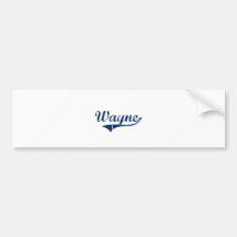 I Love Wayne Michigan Bumper Sticker