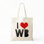 I Love WB Tote Bag