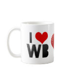 I Love WB mugs
