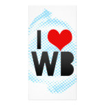 I Love WB photo cards